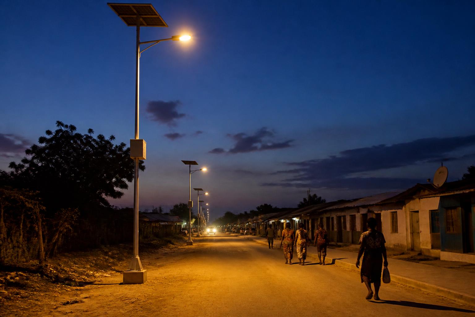 Light Up Juba: Solar Street Lighting